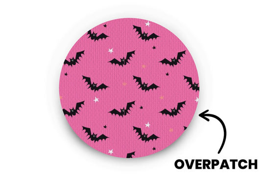 Scary Bats Patch - Overpatches for Single diabetes supplies and insulin pumps