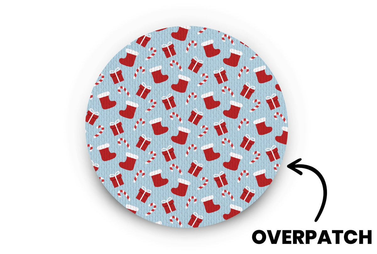 Secret Santa Patch - Overpatches for Single diabetes supplies and insulin pumps