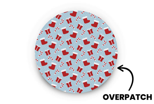 Secret Santa Patch - Overpatches for Single diabetes supplies and insulin pumps