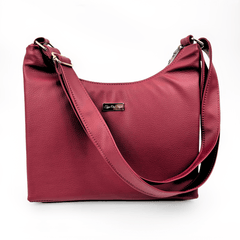 Signature Handbag for Deep Red diabetes supplies and insulin pumps