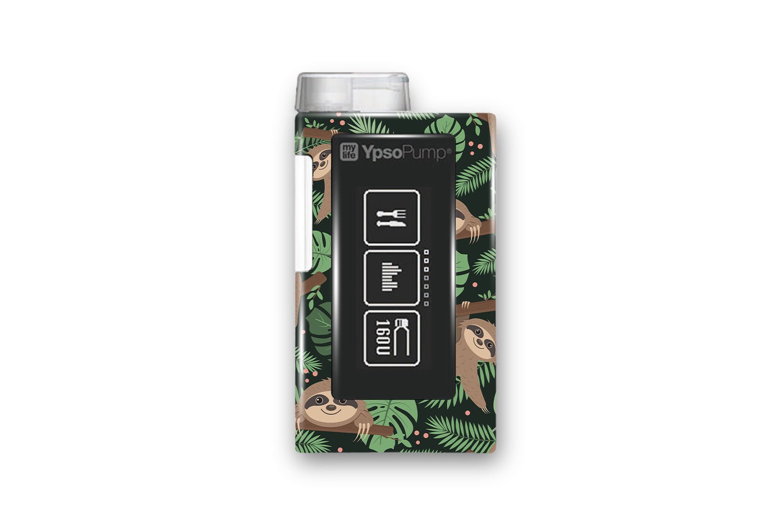Sloth Sticker for Novopen 4, 5, 6, or Echo diabetes supplies and insulin pumps