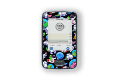 Space Dinosaur Sticker for Novopen 4, 5, 6, or Echo diabetes supplies and insulin pumps
