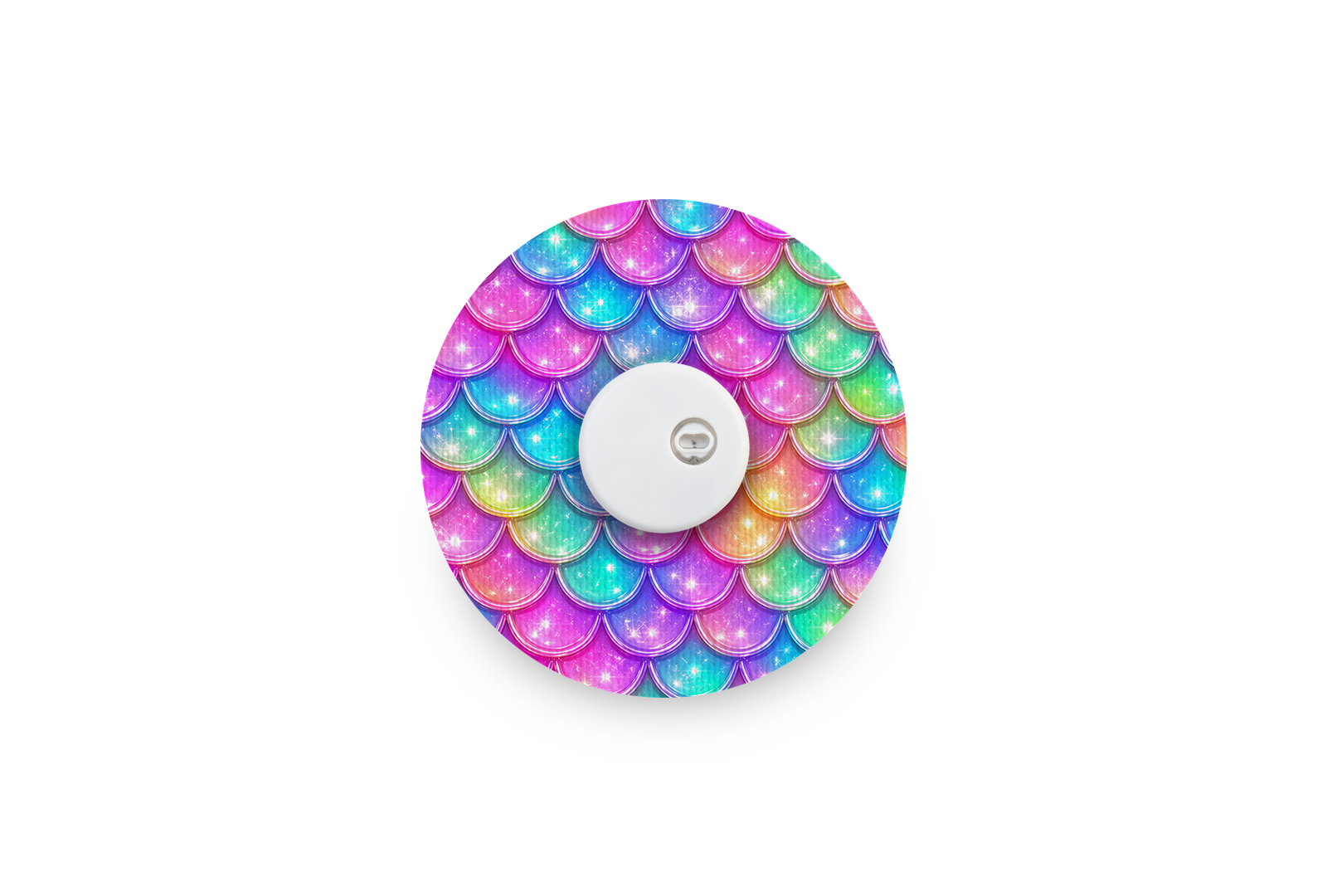 Sparkly Scales Patch for Freestyle Libre 3 diabetes supplies and insulin pumps