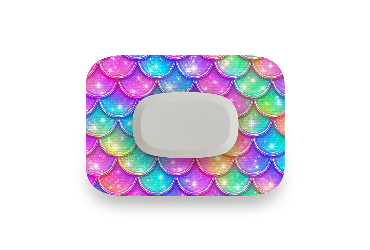 Sparkly Scales Patch - GlucoRX Aidex for Single diabetes supplies and insulin pumps