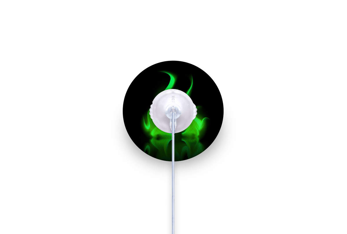 Spectral Flame Patch for mylife Orbit diabetes supplies and insulin pumps