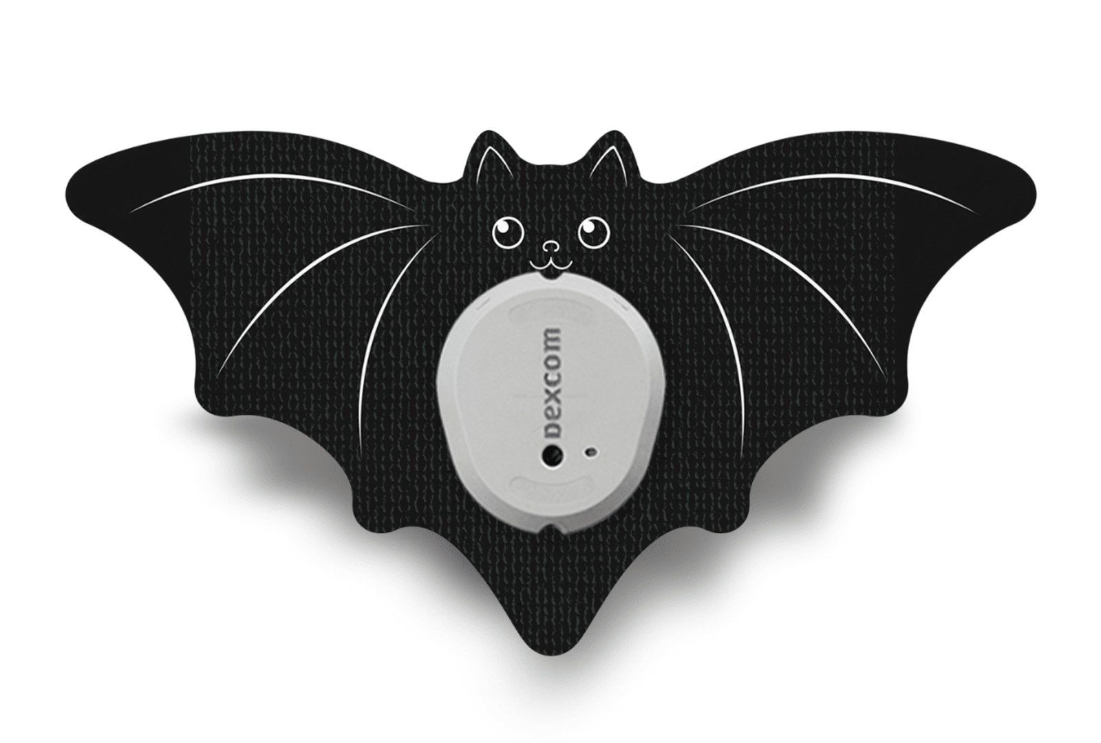 Spooky Bat Patch for Dexcom G7 / One+ diabetes supplies and insulin pumps