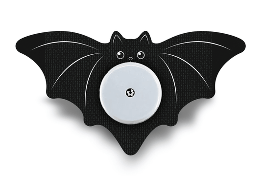 Spooky Bat Patch for Freestyle Libre 2 diabetes supplies and insulin pumps