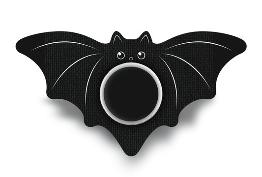 Spooky Bat Patch for Freestyle Libre 2 diabetes supplies and insulin pumps