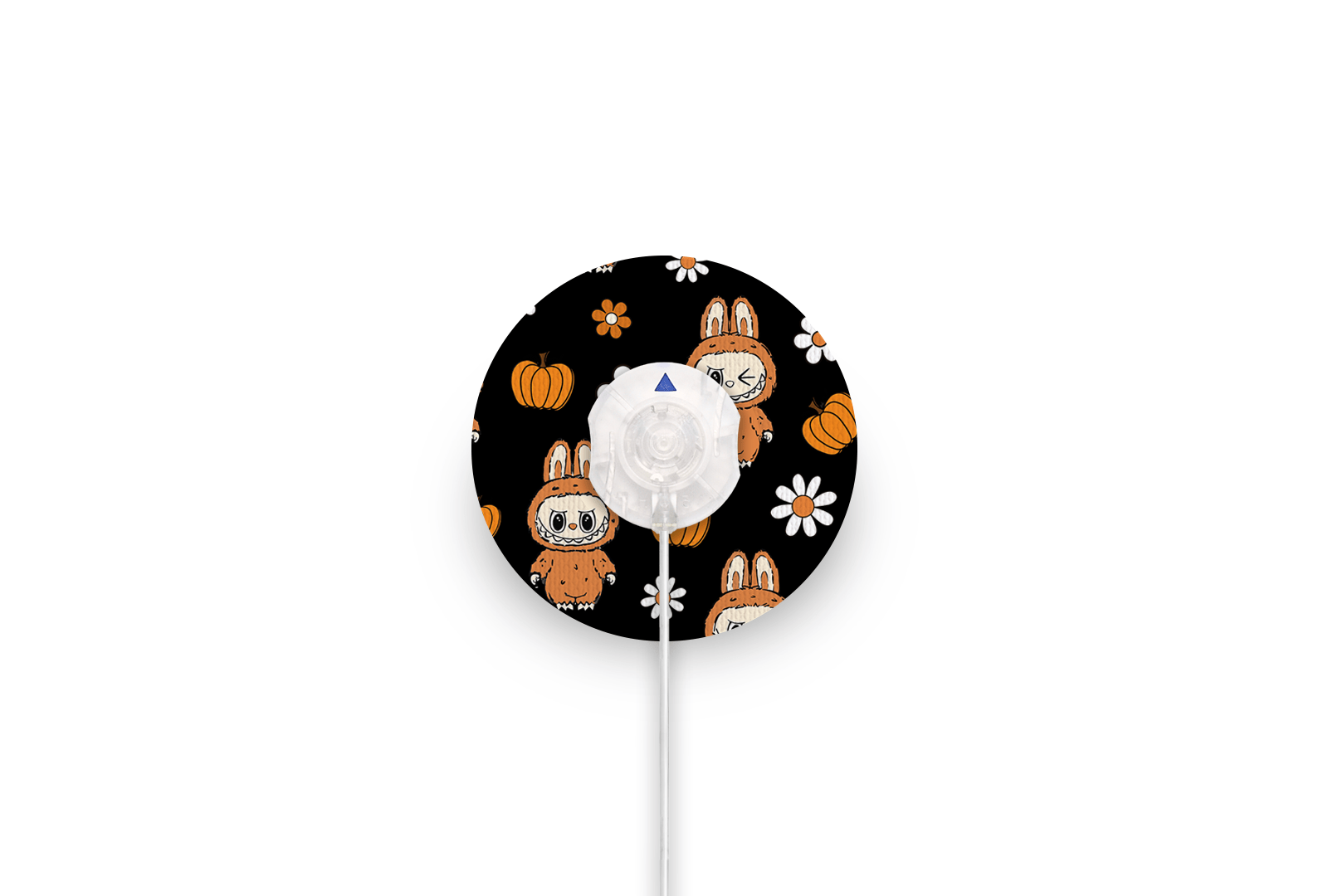 Spooky Labubu Patch for Minimed QuickSet diabetes supplies and insulin pumps