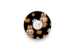 Spooky Labubu Patch for Freestyle Libre 3 diabetes supplies and insulin pumps