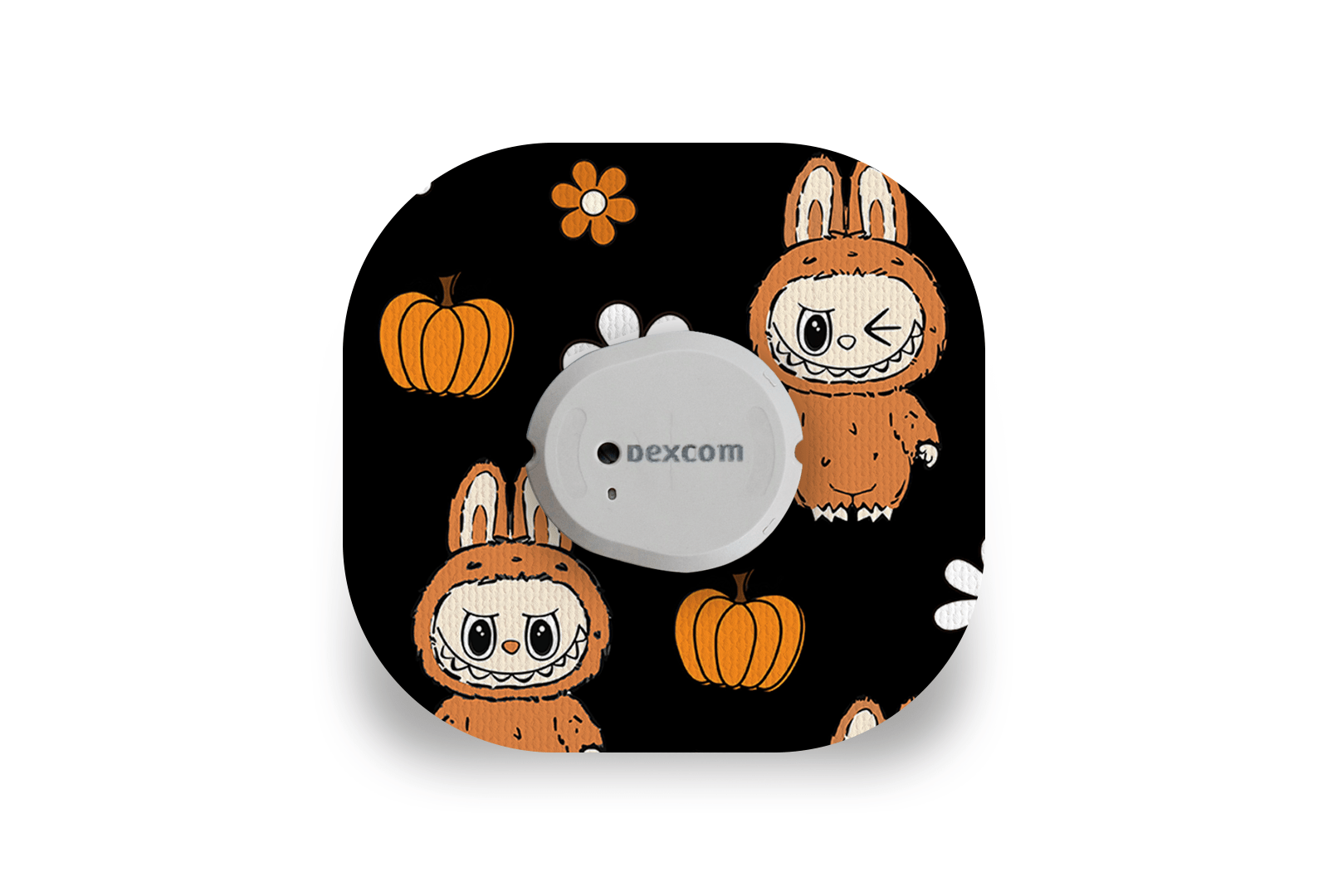Spooky Labubu Patch for Dexcom G7 / One+ diabetes supplies and insulin pumps