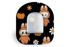 Spooky Labubu Patch for Omnipod diabetes supplies and insulin pumps