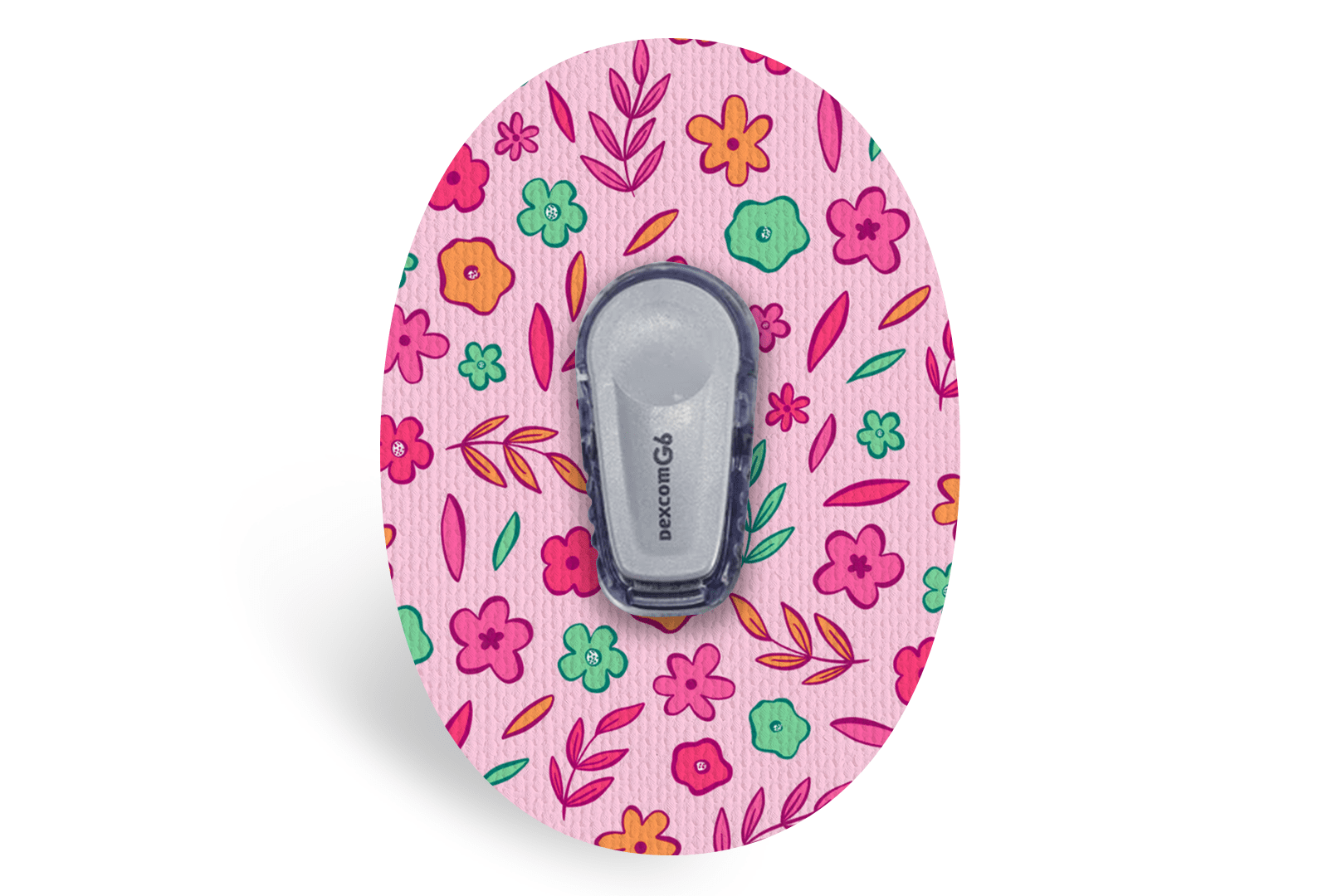 Spring Doodle Patch - Dexcom G6 / One for Single diabetes supplies and insulin pumps