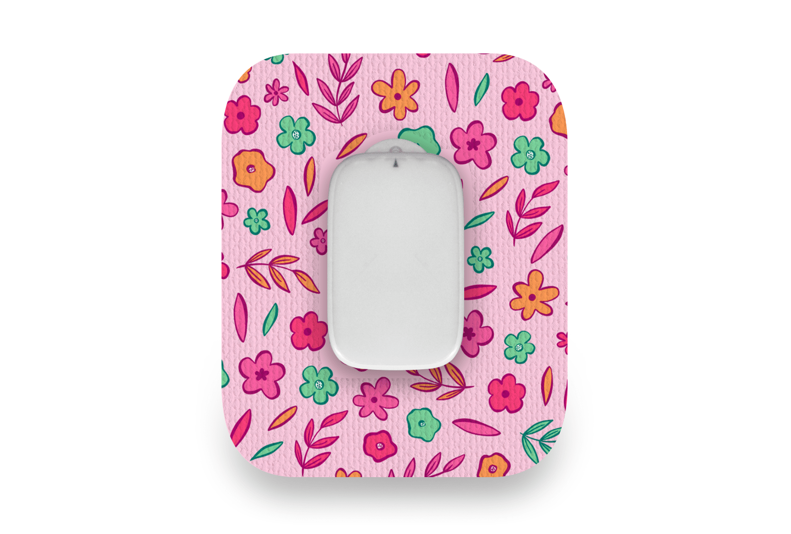 Spring Doodle Patch for Medtrum CGM diabetes supplies and insulin pumps