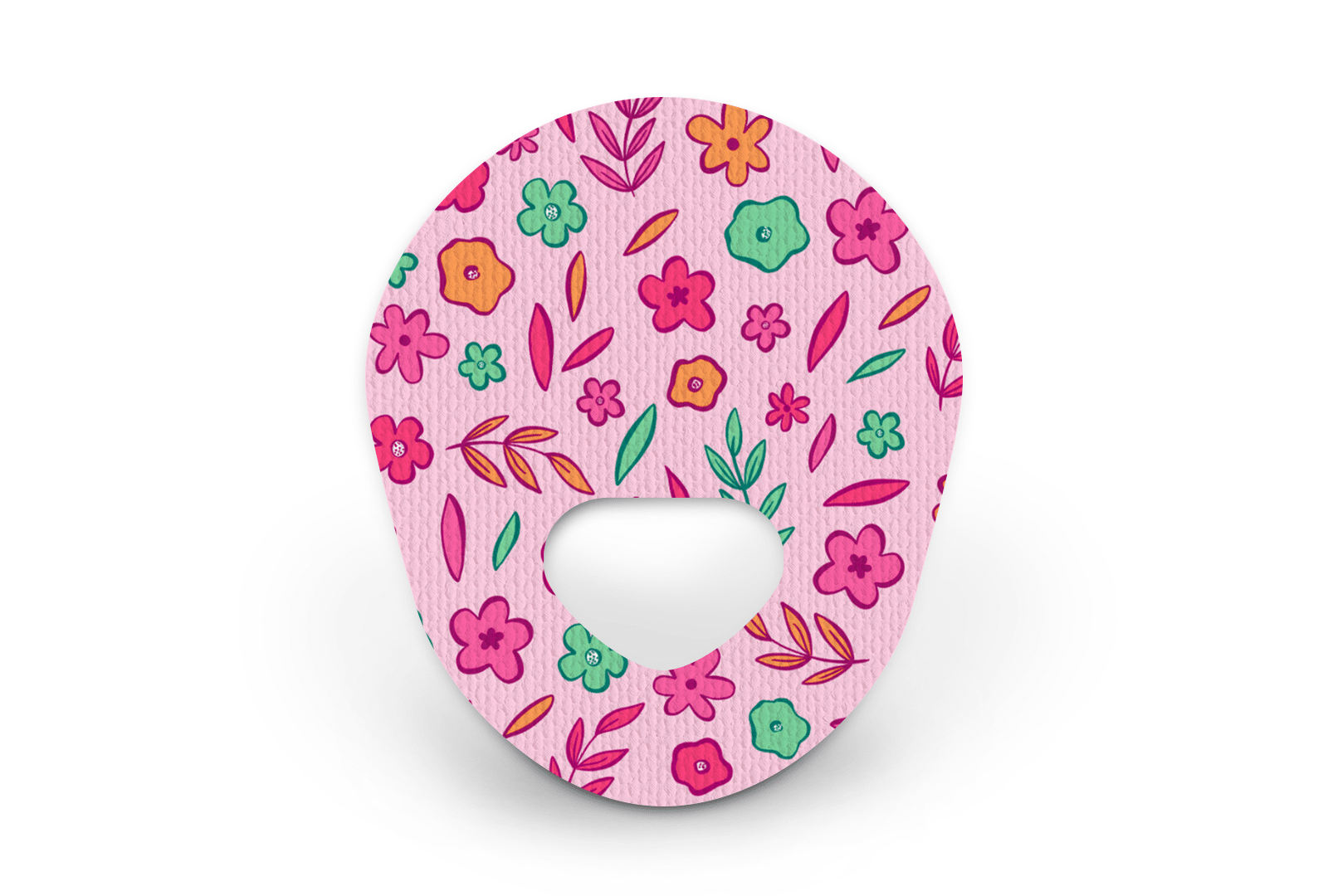 Spring Doodle Patch for Guardian 3 diabetes supplies and insulin pumps