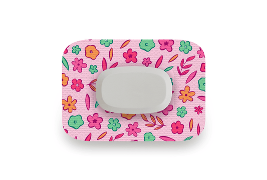 Spring Doodle Patch - GlucoRX Aidex for Single diabetes supplies and insulin pumps