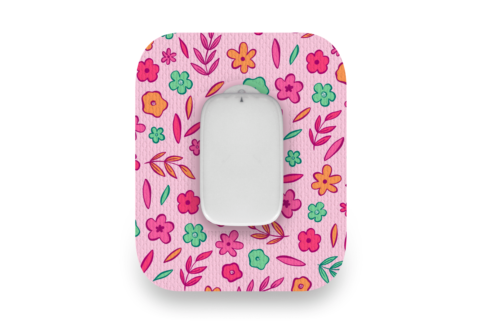 Spring Doodle Patch - Medtrum CGM for Single diabetes supplies and insulin pumps