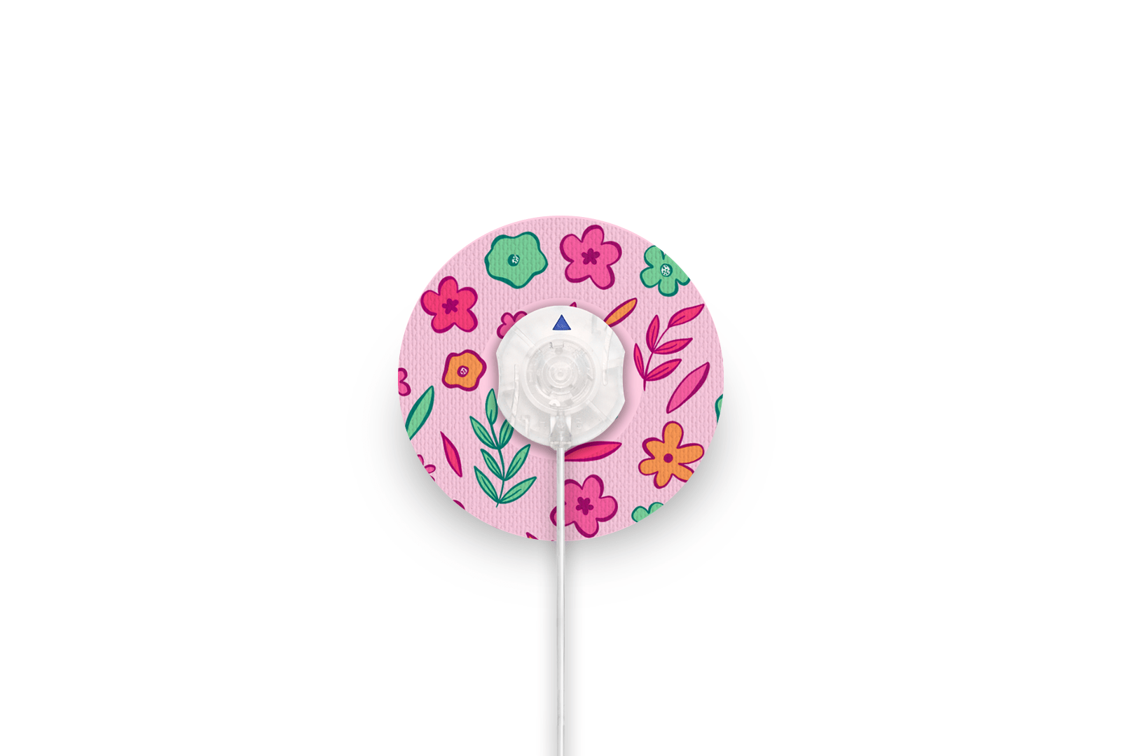 Spring Doodle Patch - Minimed QuickSet for Single diabetes supplies and insulin pumps