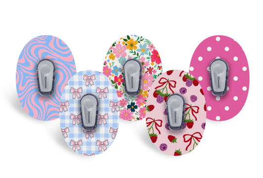 Spring Patch Pack for Dexcom G6 / One diabetes supplies and insulin pumps