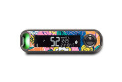 Springtime Bloom Sticker for Novopen 4, 5, 6, or Echo diabetes supplies and insulin pumps