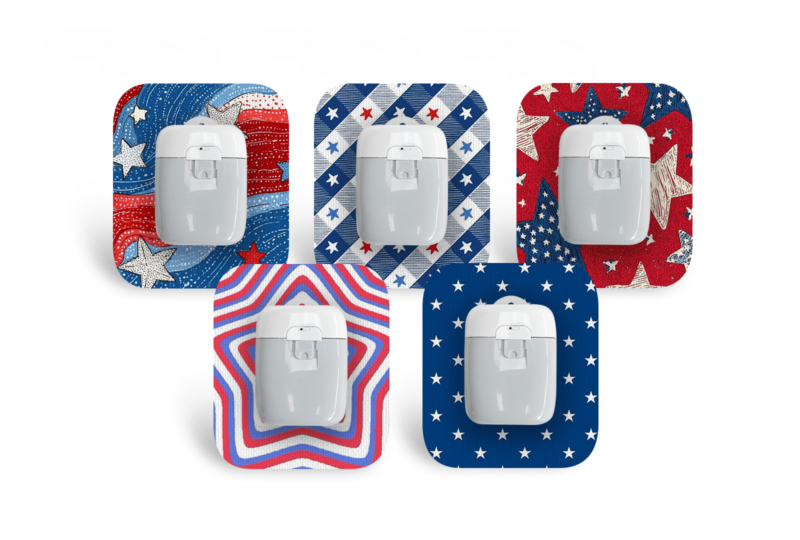 Stars Patch Pack for TouchCare® Nano 200U pump diabetes supplies and insulin pumps
