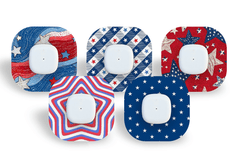 Stars Patch Pack for Simplera diabetes supplies and insulin pumps