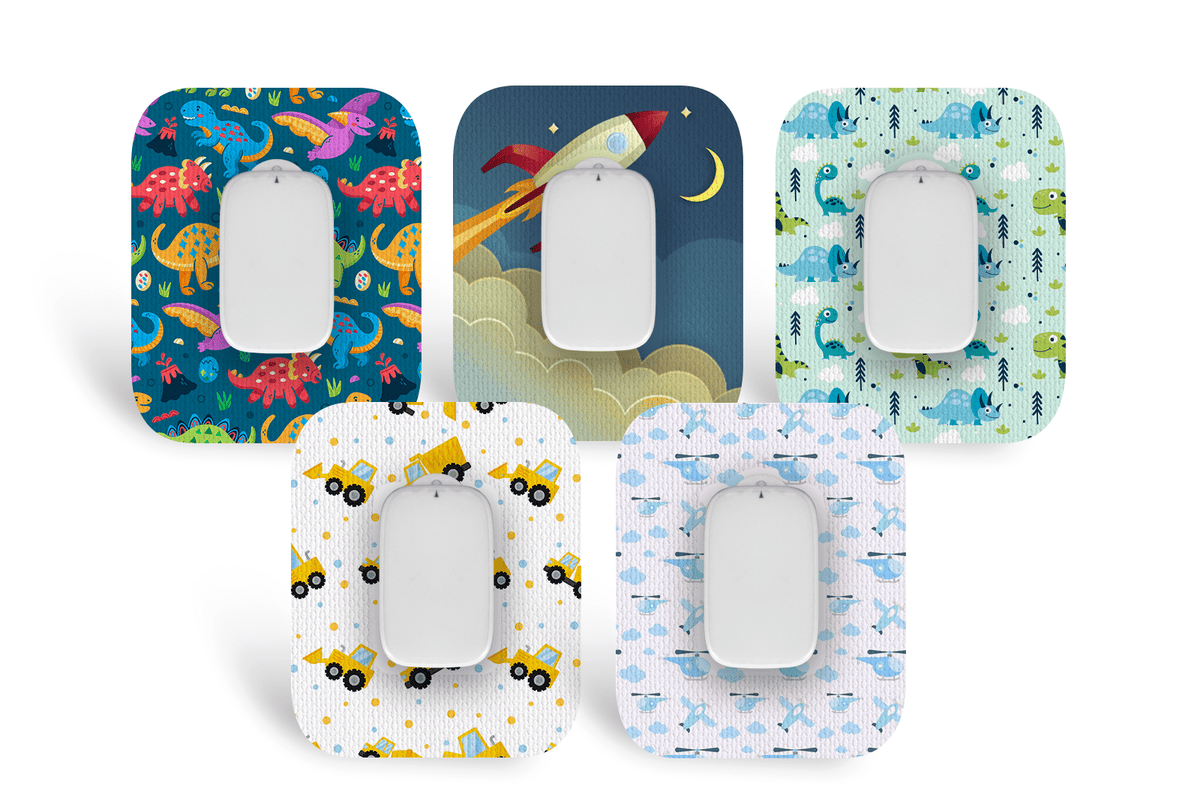 STEM Kids Patch Pack for Medtrum CGM - 5 - Pack diabetes supplies and insulin pumps