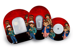 Stranger Things Patch for Freestyle Libre 2 diabetes supplies and insulin pumps