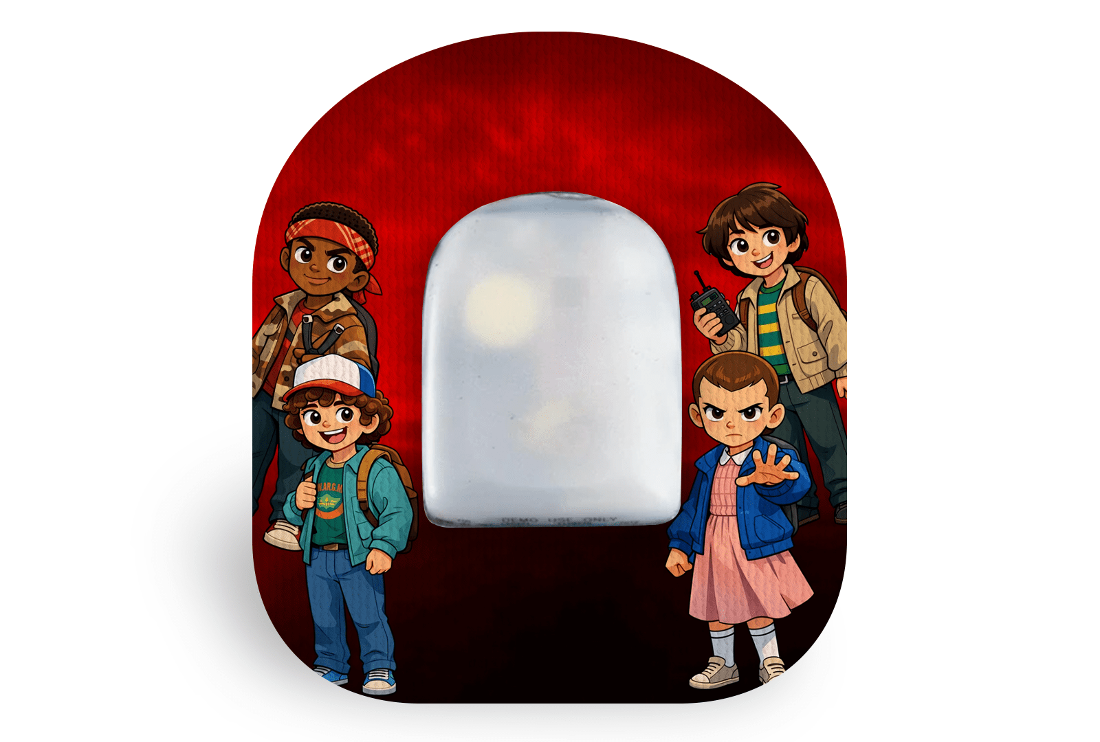 Stranger Things Patch for Omnipod diabetes supplies and insulin pumps