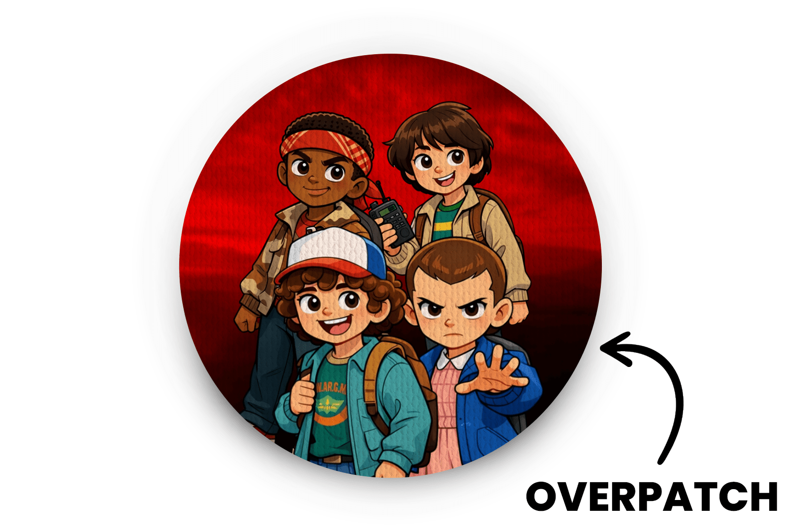 Stranger Things Patch for Generic Overpatch diabetes supplies and insulin pumps