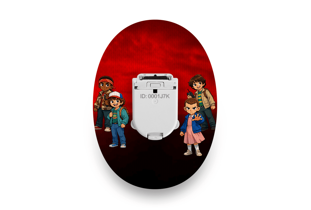 Stranger Things Patch - Glucomen Day for Single diabetes supplies and insulin pumps