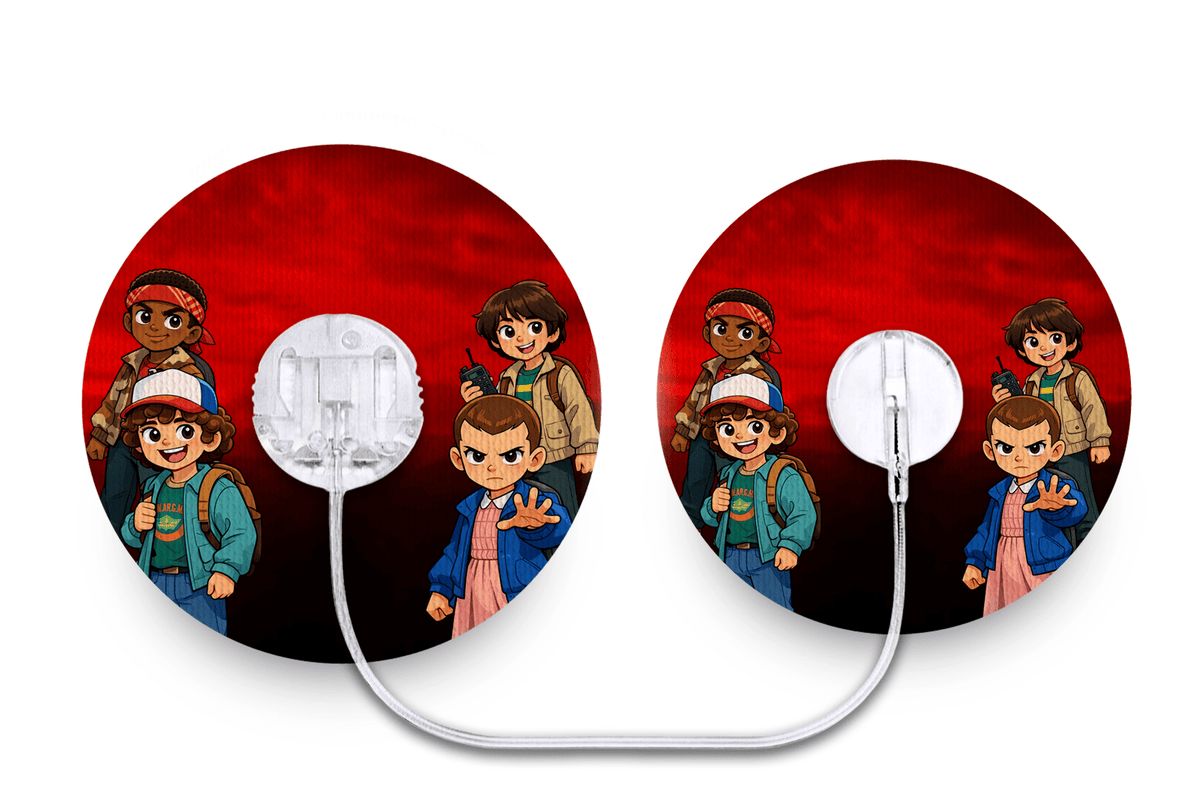 Stranger Things Patch - Minimed Sure - T for Single diabetes supplies and insulin pumps
