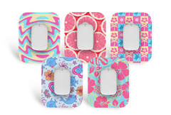 Summer Party Patch Pack for Medtrum CGM diabetes supplies and insulin pumps