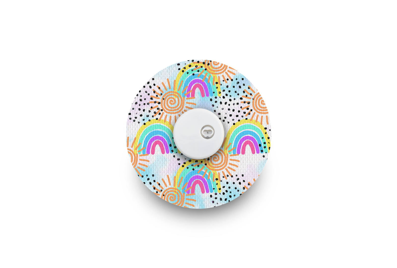 Sunshine & Rainbows Patch - Libre 3 for Single diabetes supplies and insulin pumps