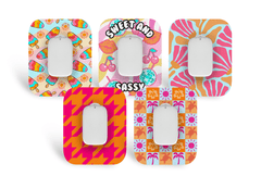 Sweet and Sassy Patch Pack for Medtrum CGM diabetes supplies and insulin pumps