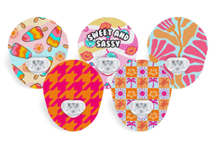 Sweet and Sassy Patch Pack for Guardian Enlite diabetes supplies and insulin pumps