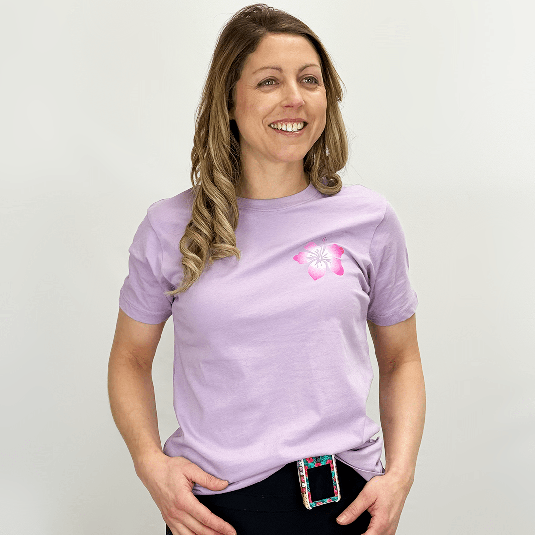 Sweet & Strong T-Shirt for Lilac diabetes supplies and insulin pumps