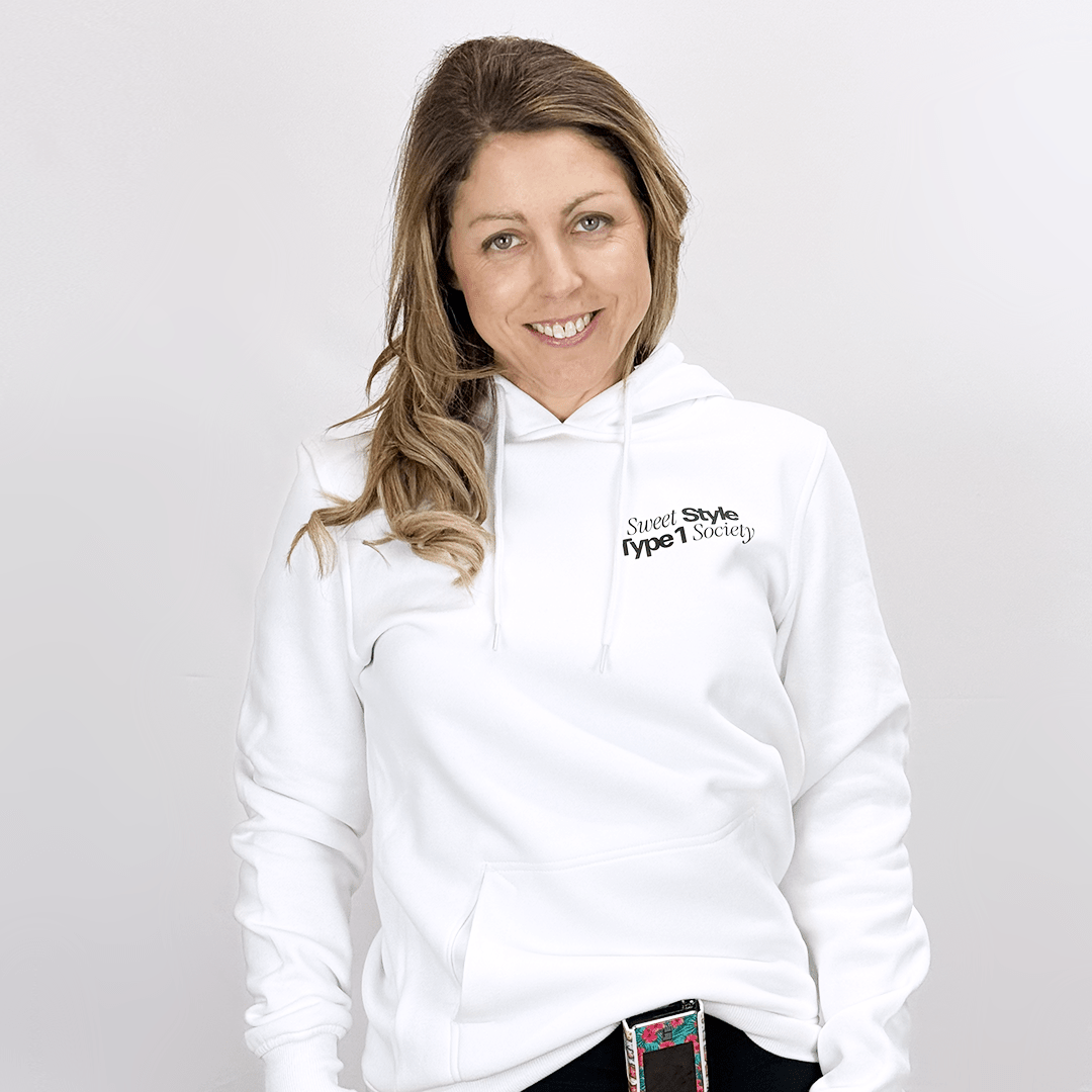 Sweet Style Hoodie for Beige diabetes supplies and insulin pumps