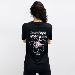 Sweet Style T-Shirt for Black diabetes supplies and insulin pumps