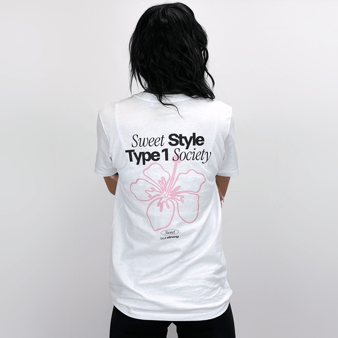 Sweet Style T-Shirt for Black diabetes supplies and insulin pumps