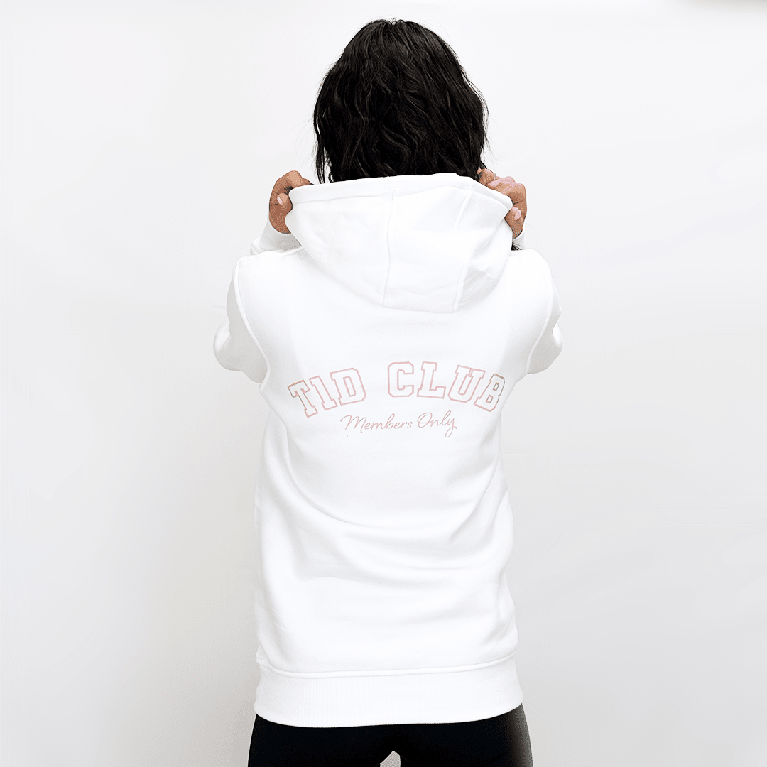 T1D Club Hoodie for Beige diabetes supplies and insulin pumps