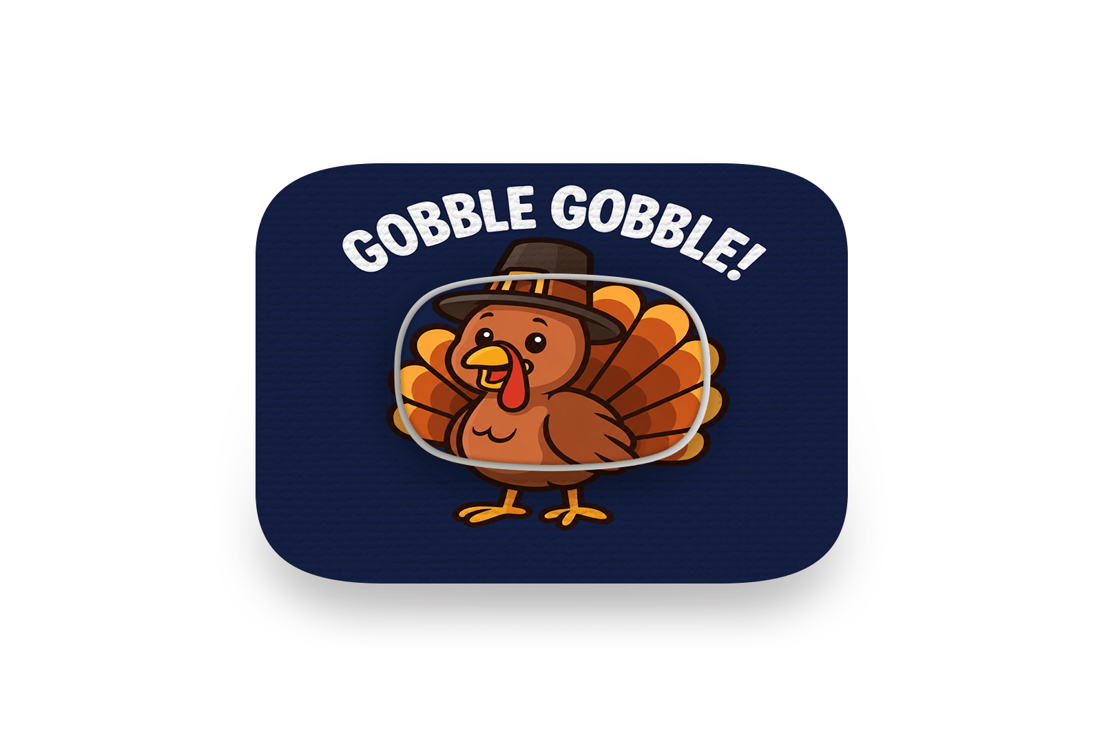 Thanksgiving Patch for GlucoRX Aidex diabetes supplies and insulin pumps
