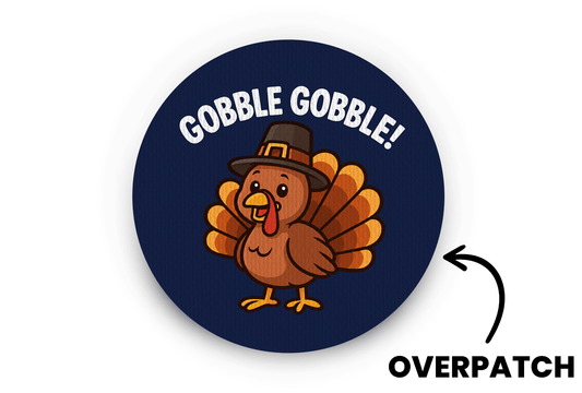 Thanksgiving Patch - Overpatches for Single diabetes supplies and insulin pumps