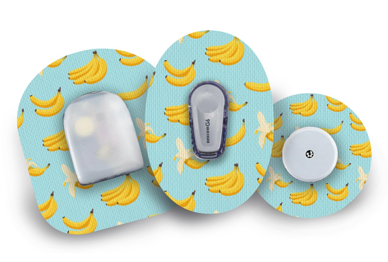 Totally Bananas Patch for Freestyle Libre 2 diabetes supplies and insulin pumps