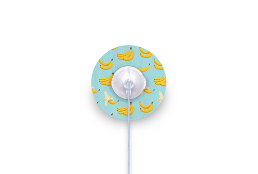 Totally Bananas Patch - mylife Orbit for Single diabetes supplies and insulin pumps