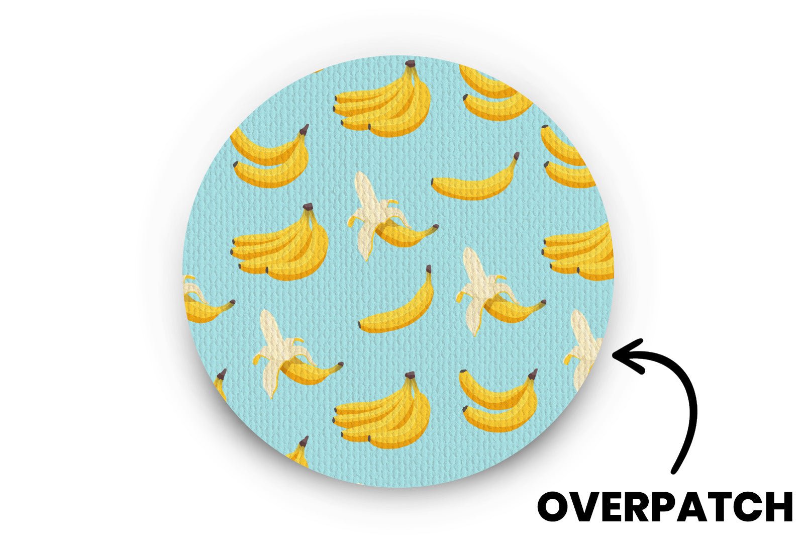 Totally Bananas Patch - Overpatches for Single diabetes supplies and insulin pumps