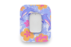 Tropical Dolphins Patch - Medtrum CGM for Single diabetes supplies and insulin pumps