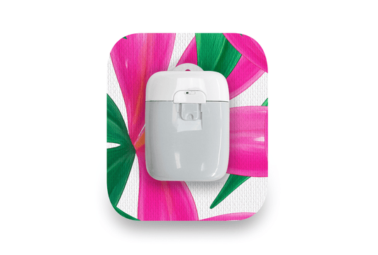 Tropical Leaves Patch - Medtrum Pump for Single diabetes supplies and insulin pumps