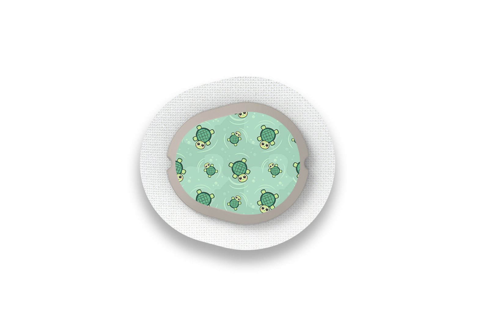 Turtle Sticker for Novopen 4, 5, 6, or Echo diabetes supplies and insulin pumps