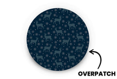 Twilight Reindeer Patch - Overpatches for Single diabetes supplies and insulin pumps